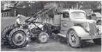 Old Dump Truck and Front End Loader